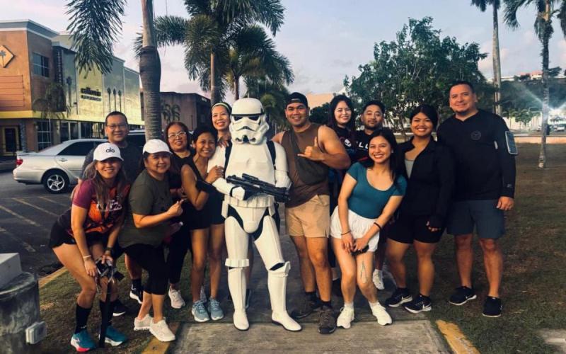 The Force was with us!
